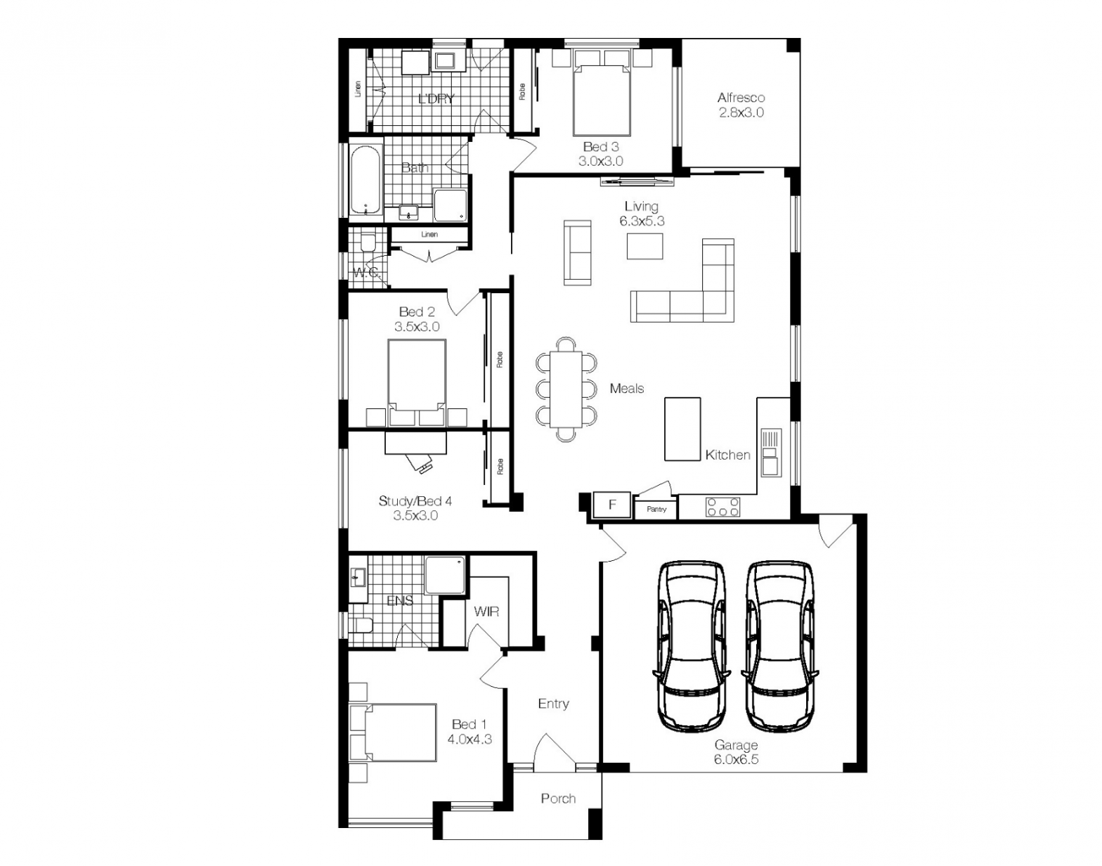 The Balanda Floorplan