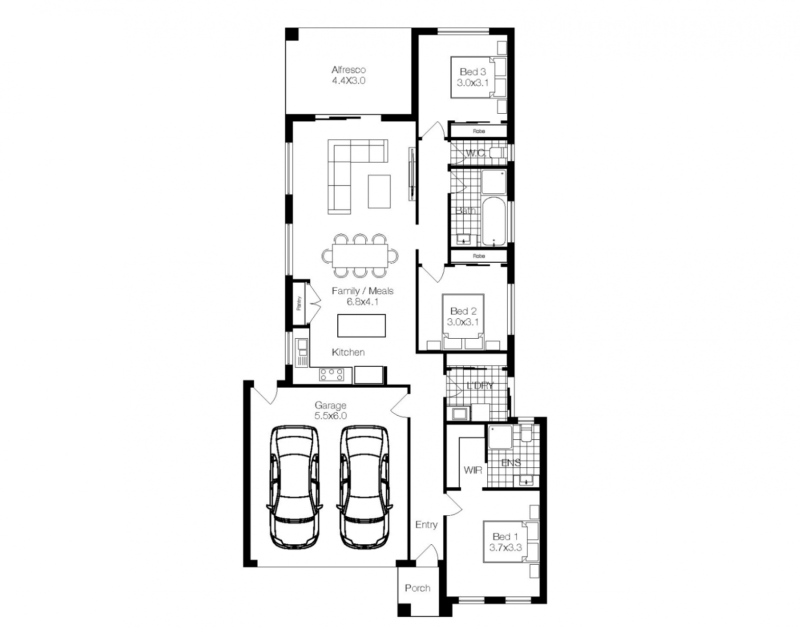 The Banksia Floorplan