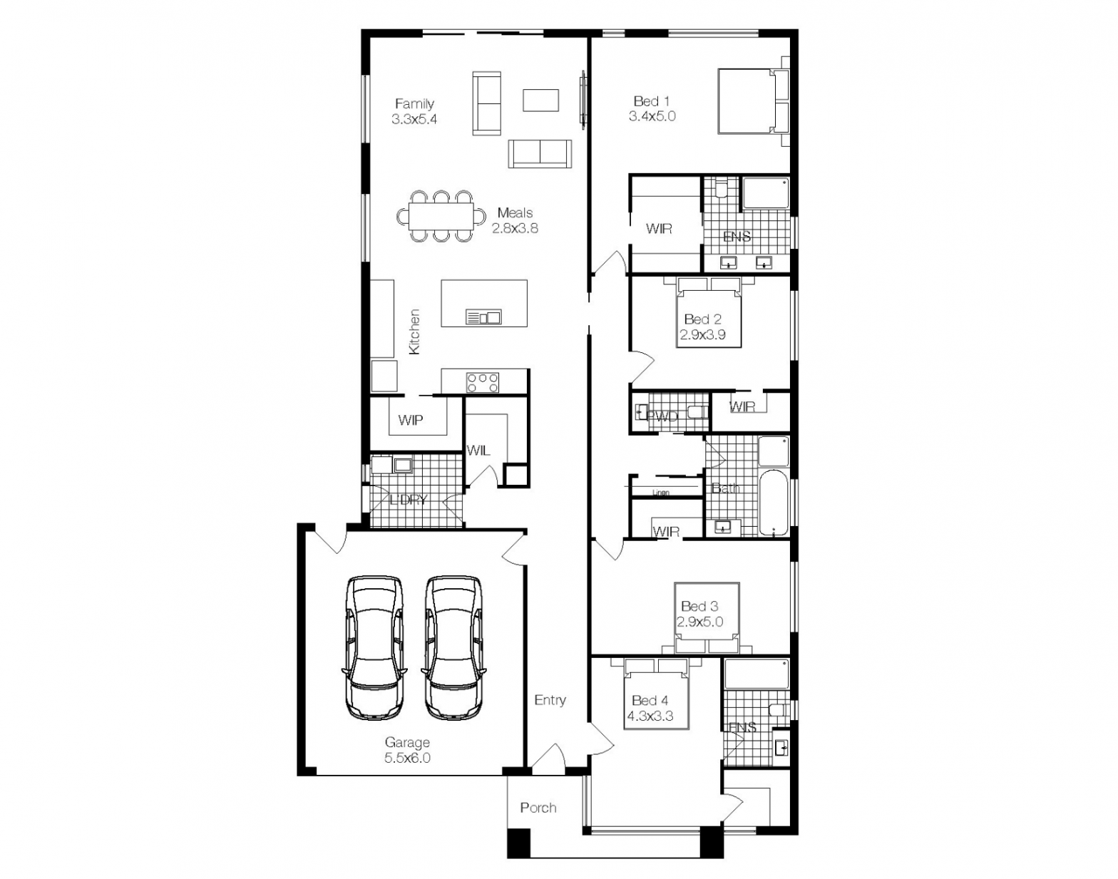 The Boulevard Floorplan