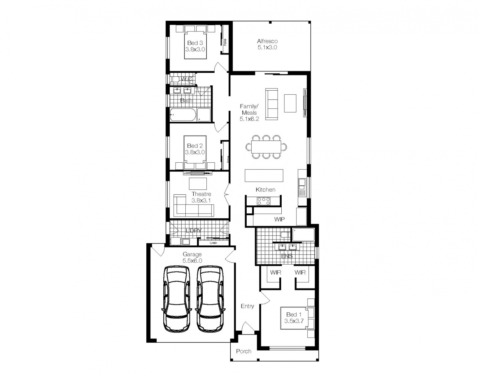 The Detroit Floorplan