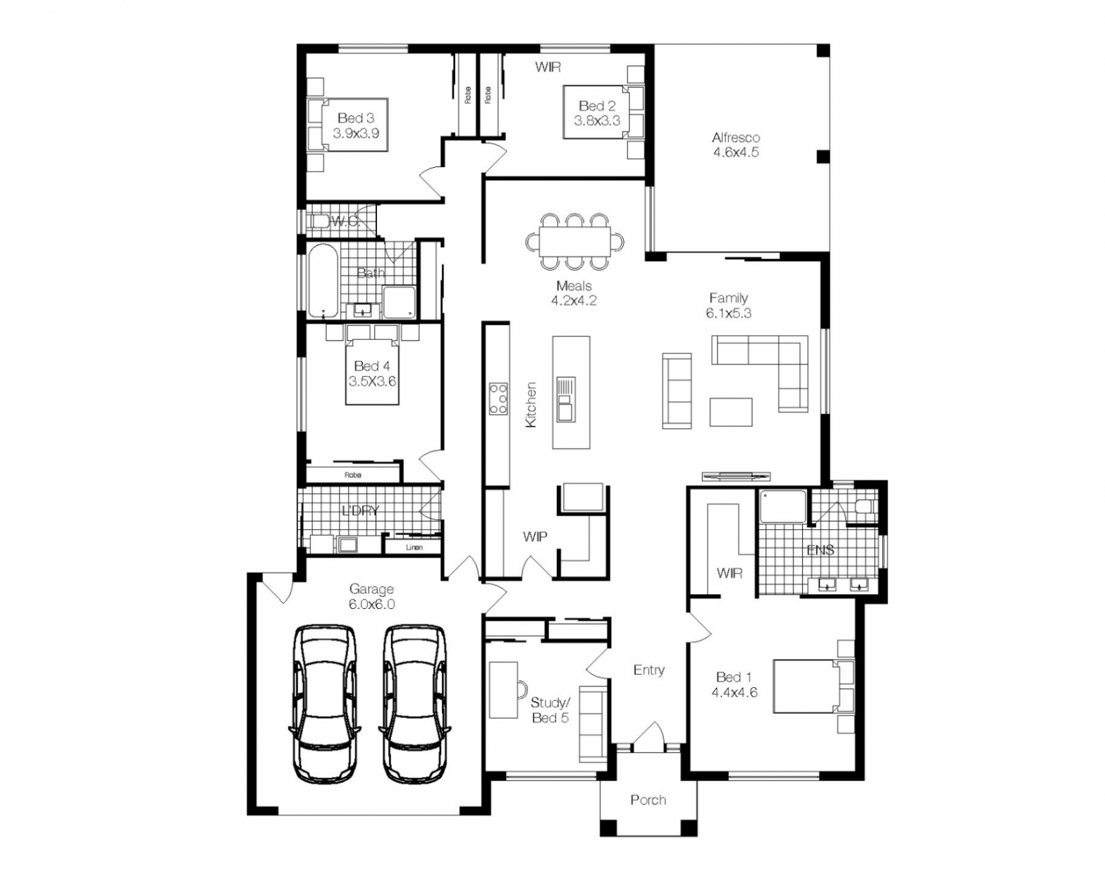 The Fairfield Floorplan