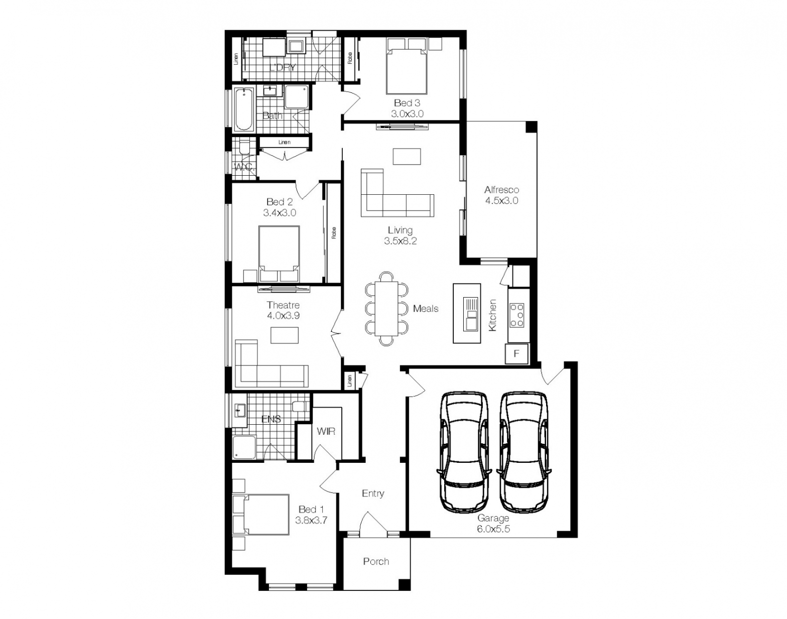 The Fernbrook Floorplan