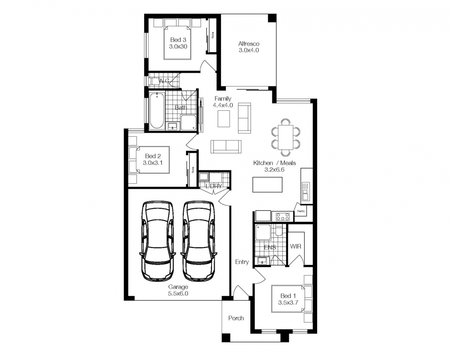 The Limerick Floorplan