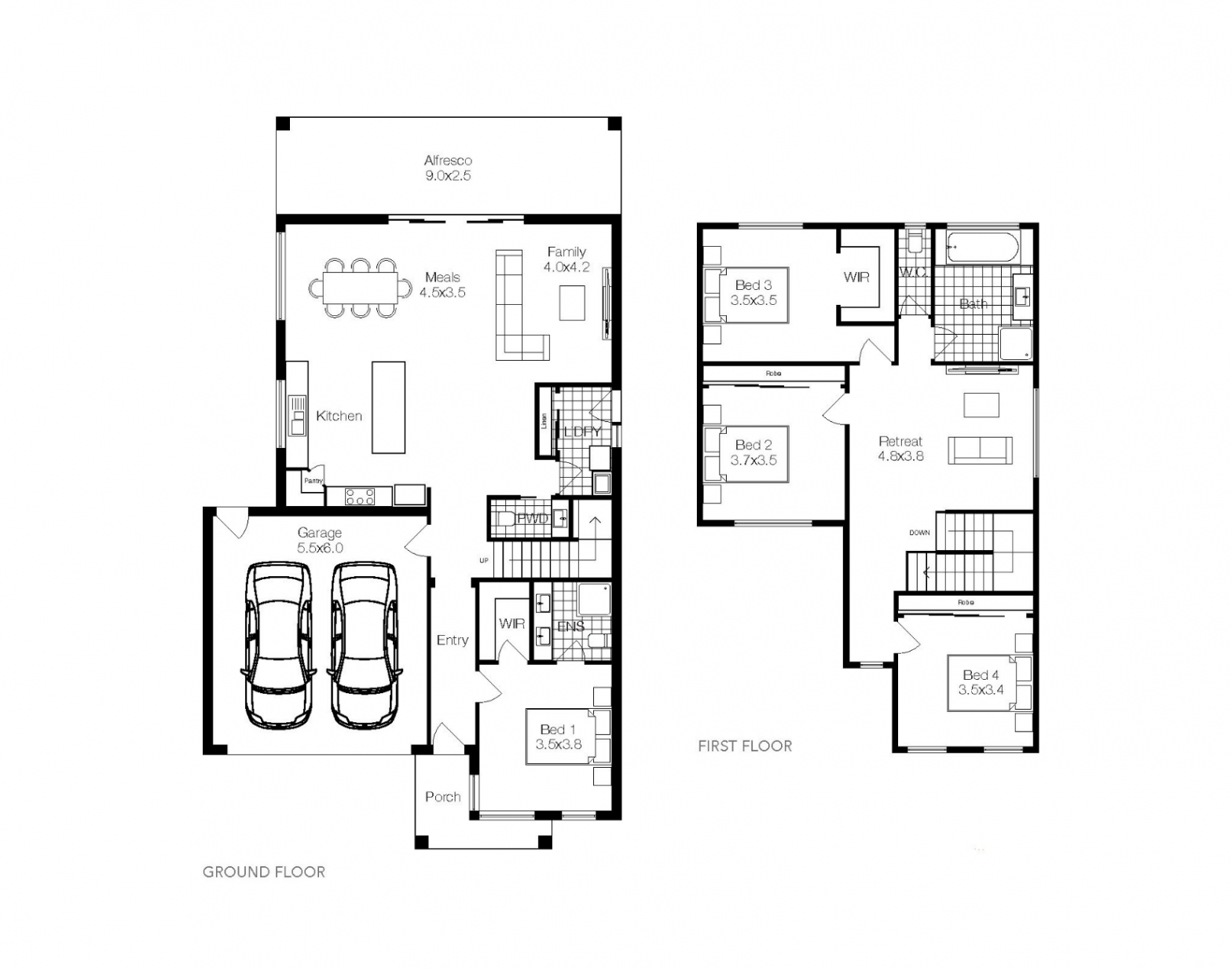 The Parlington Floorplan