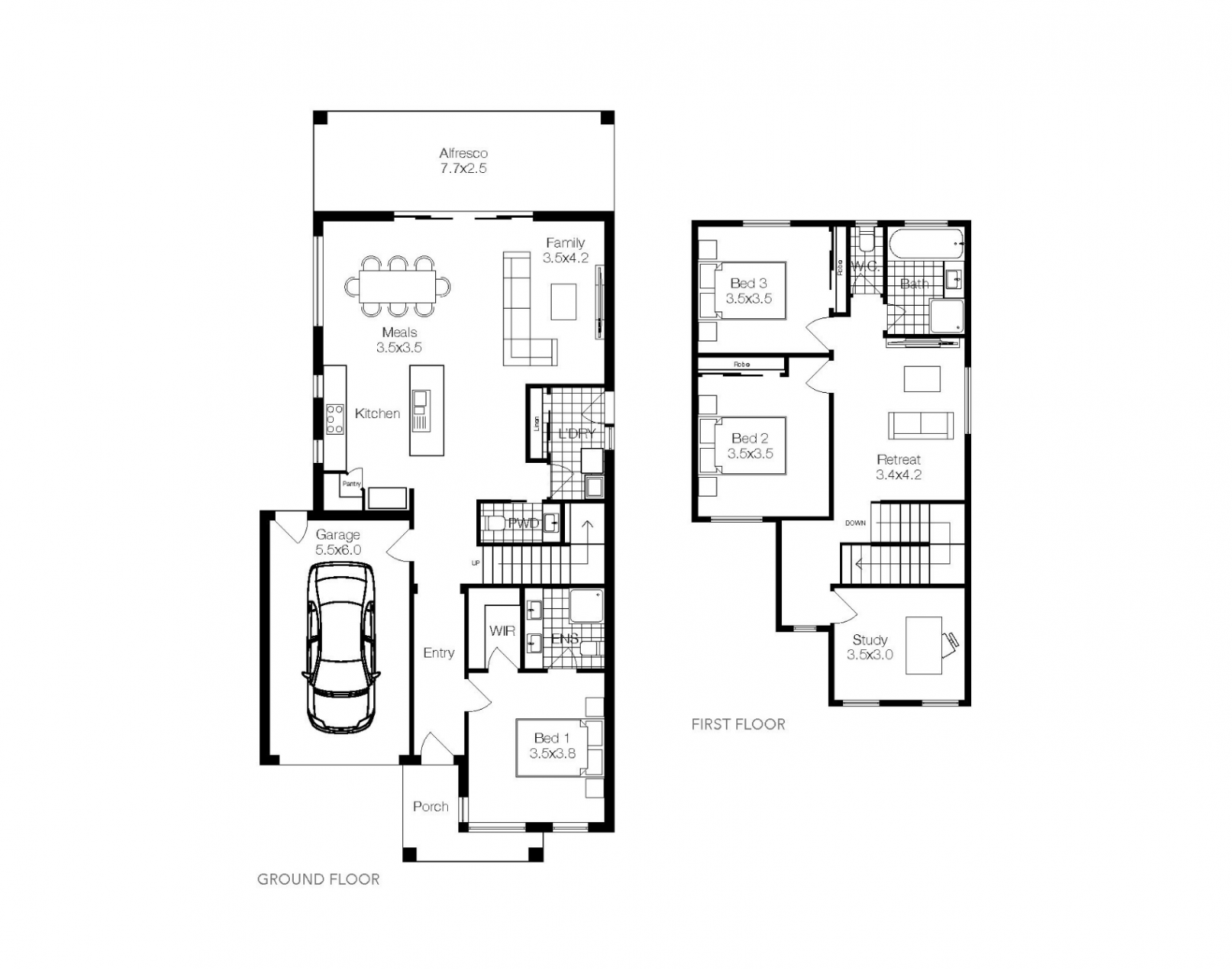 The Penleigh Floorplan