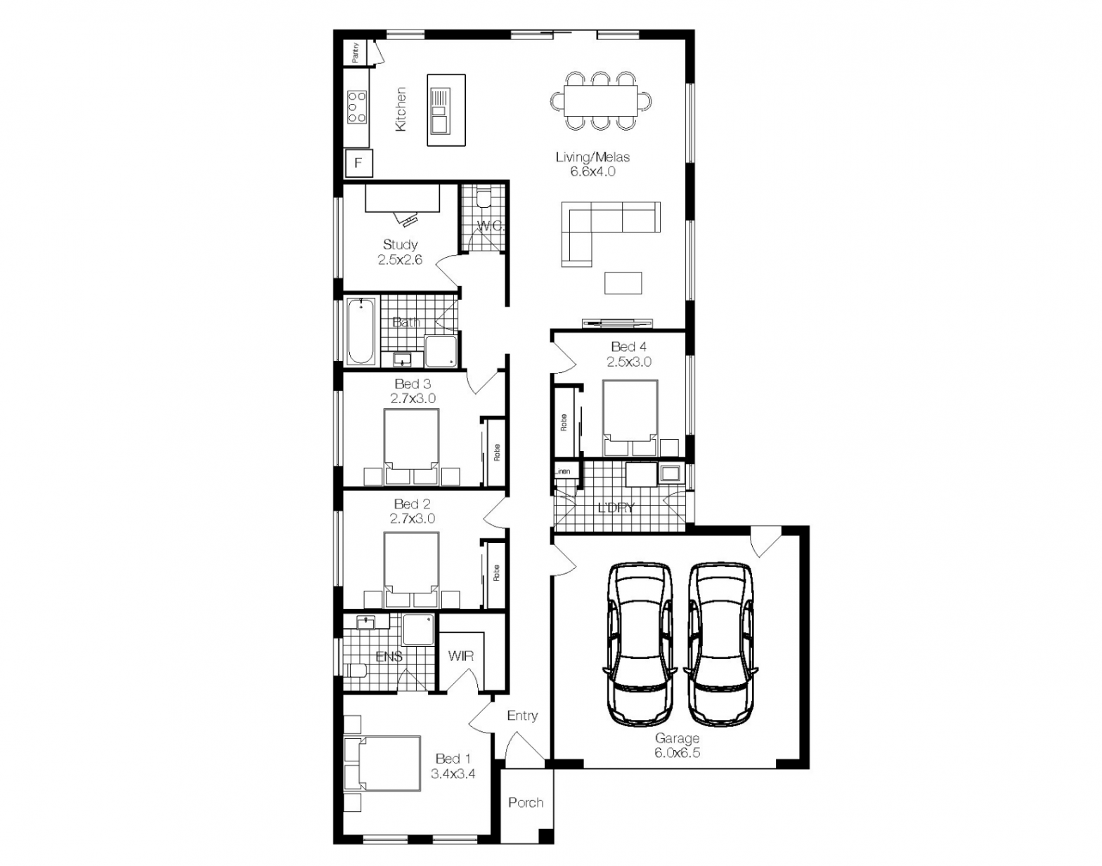 The Sandara Floorplan