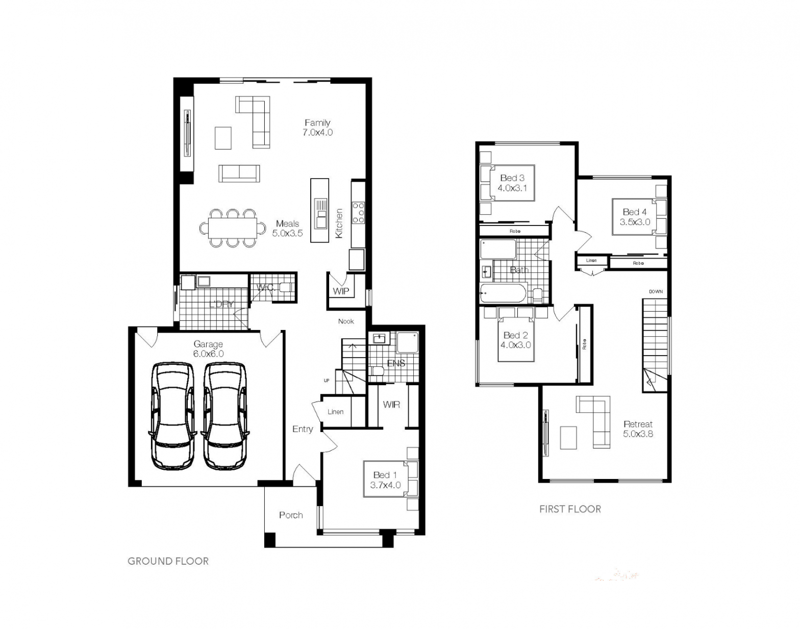 The Wattle Floorplan